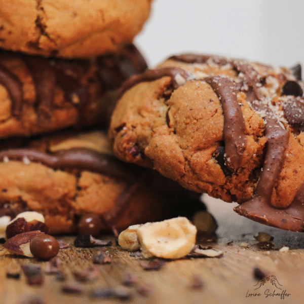 Cookie Chocolat Noir - Noisettes